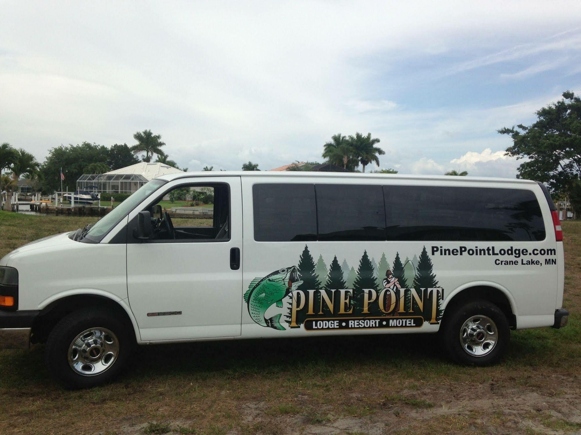 Pine Point Lodge Resort & Motel Crane Lake Bagian luar foto